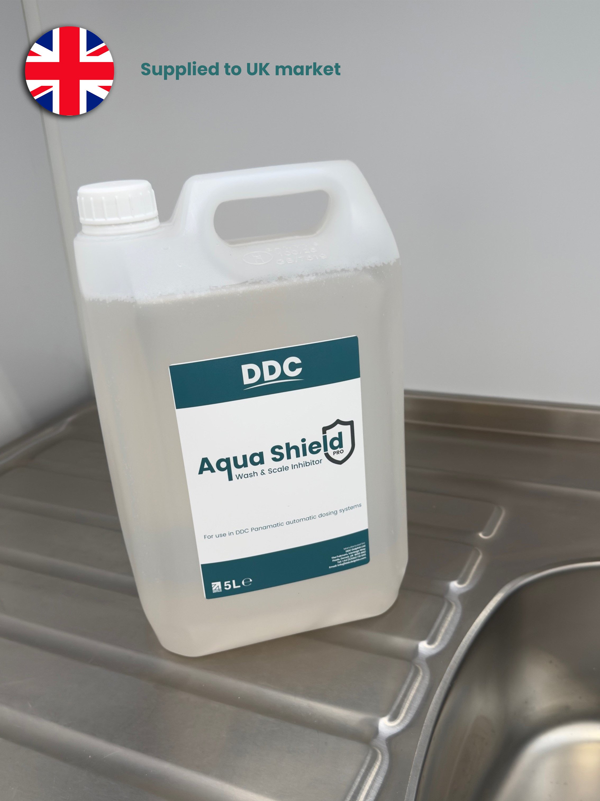 Aqua Shield Pro chemical bottle website