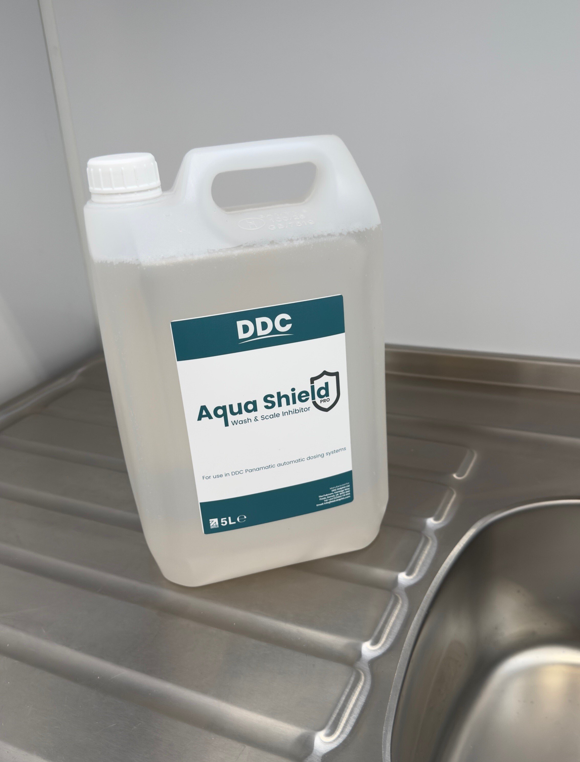 Aqua Shield Pro chemical bottle