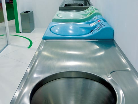 Adhering to Healthcare Standards. Sluice Room setup