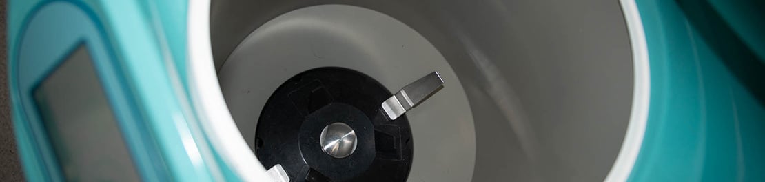 DDC Pulpmatic Flex macerator machine Inside drum blades