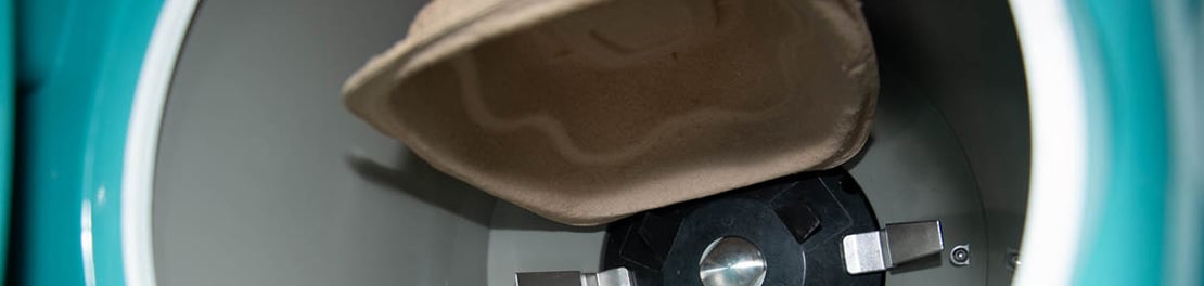 DDC Pulpmatic Flex macerator machine Pulp Inside drum blades