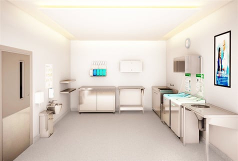 Technical Design Of Optimised Sluice Room